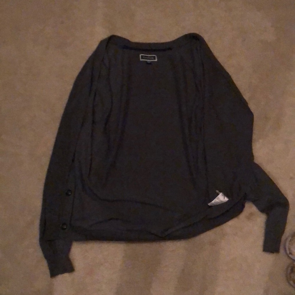 Club Room Cardigan Grey